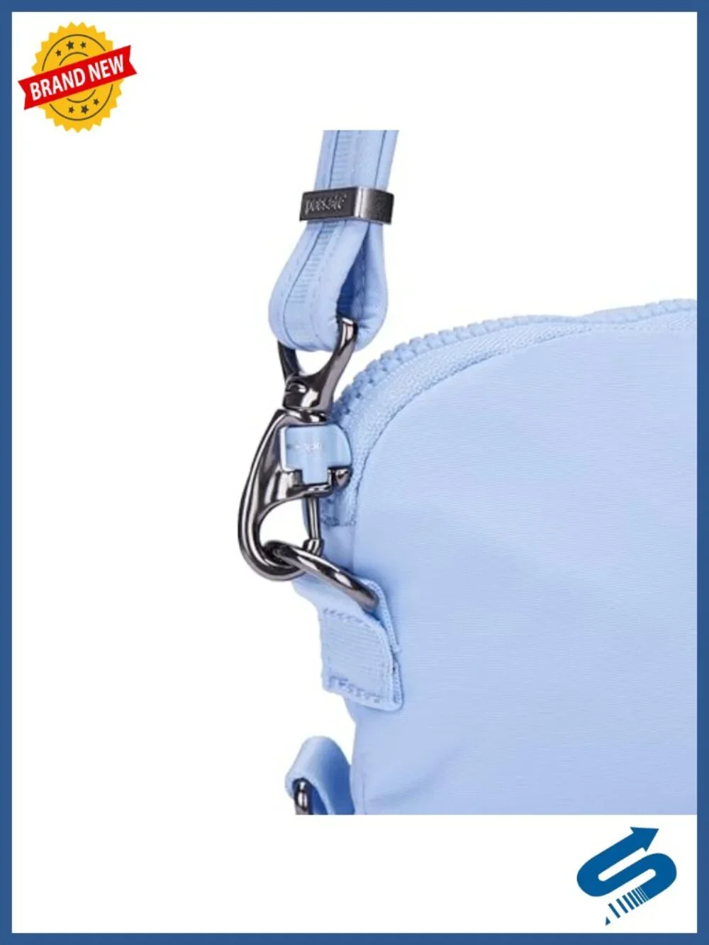 Anti-Theft Convertible Crossbody Bag RFID Blocking Cut Proof Nylon